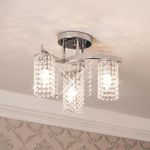 Citilux Спарк CL313131 Люстра хрустальная Хром