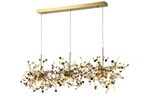 Светильник подвесной Crystal Lux GARDEN SP3х3 L1200 GOLD 1860/209