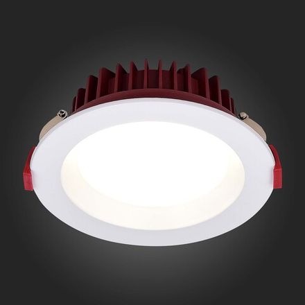 ST752.538.07 Св-к встр. Белый LED 1*7W 3000K 560Lm Ra80 100° IP44 D115xH47 100-240VV