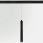 239337 Светильник подвесной 48V для трека UNO LED 7W 500LM 24G ЧЕРНЫЙ МАТОВЫЙ ANTIGLARE 3000K