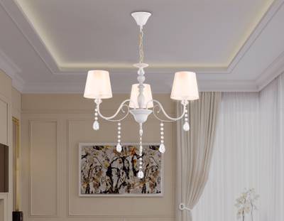 Светильник подвесной TR4601/3 WH белый E27/3 max 40W D620*865