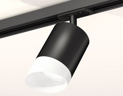 Комплект трекового светильника с акрилом XT7422022 SBK/FR черный песок/белый матовый MR16 GU5.3 (A2537, C7422, N7175)