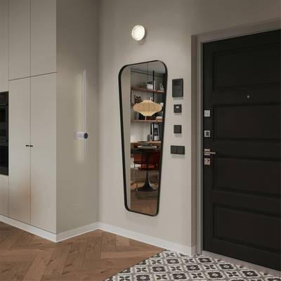 8309/14WL LEDIO белый, металл Настенный светильник с диммером LED 14W 3000K/4000/7000K 220V BRAM