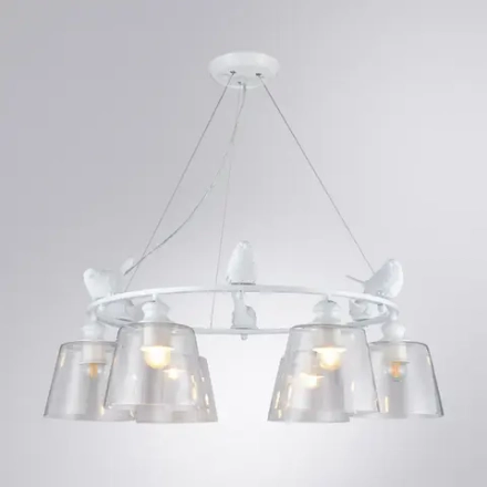 Подвесная люстра Arte Lamp PASSERO A4289LM-6WH, 6хE27