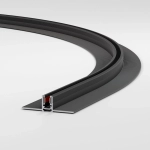 Mini Magnetic Шинопровод под ГКЛ 12,5мм черный Ø900 85220/00