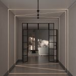 Трековый светильник Outline Exility 4000K 6Вт 180°, TR090-2-6W4K-B. TM Maytoni
