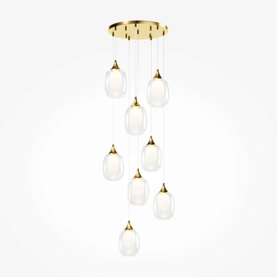 Подвесной светильник Аура / Aura E14х8, MOD016PL-08BS1. TM Maytoni