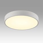 7757/36L MITRA LED SN Светильник металл/акрил/белый LED 30Вт+6Вт(подсветка) 4000K D400 IP20 QUASAR