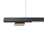 07617A,19 Подвес Лайви черный w150*2,5 h150 высота корпуса h5 Led 34W (4000K)