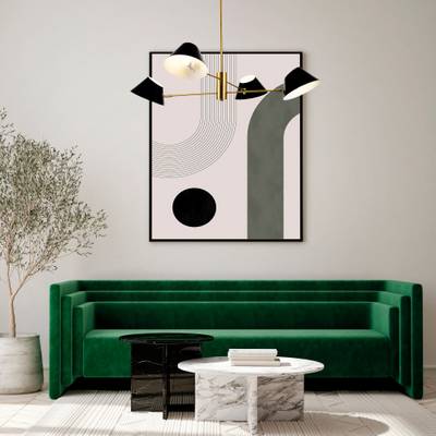 SLE1253-301-01 Светильник настенный Латунь/Черный,Белый E14 1*60W