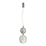5416/13LA L-VISION ODL_EX23 144 хром/серый/св.серый металл/стекло Подвес LED 13W 4000K CARAMELLA