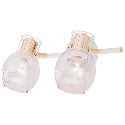 Настенный светильник Escada 1137/2A E14*40W White/Gold