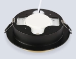 Светильник встраиваемый TU5020 BK/GD черный/золото IP20 GX70 D150*45