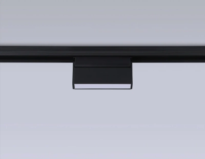 Светильник светодиодный трековый для шинопровода Magnetic GL4059 BK черный IP20 6W 4200K 48V 115*22*105