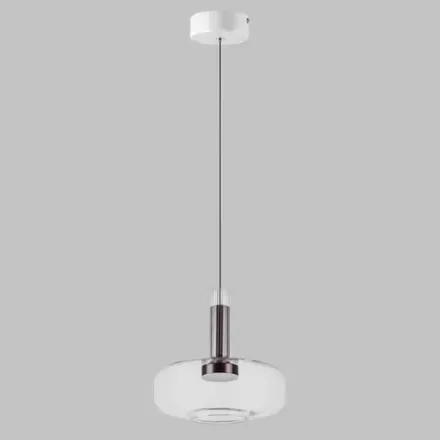 792110 Люстра DISCO 6W LED 300LM 120G БЕЛЫЙ/ПРОЗРАЧНЫЙ 3000K Lightstar