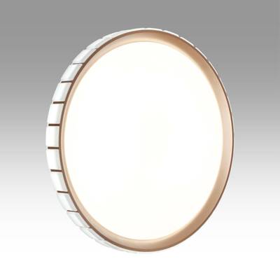 7695/EL PALE SN 90 Светильник пластик/розовое золото LED 70Вт 3000-6000К D495 IP43 пульт ДУ KUPI GOLD