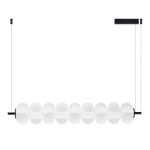 SL6121.413.01 Светильник подвесной ST-Luce Черный/Белый LED 1*30W 3000K