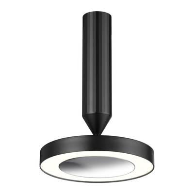 359279 OVER NT23 192 черный Светильник накладной светодиодный IP20 LED 18W 85-265V 1350Лм 3000К MIRROR