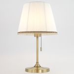Citilux Линц CL402730 Настольная лампа бронза с белым абажуром