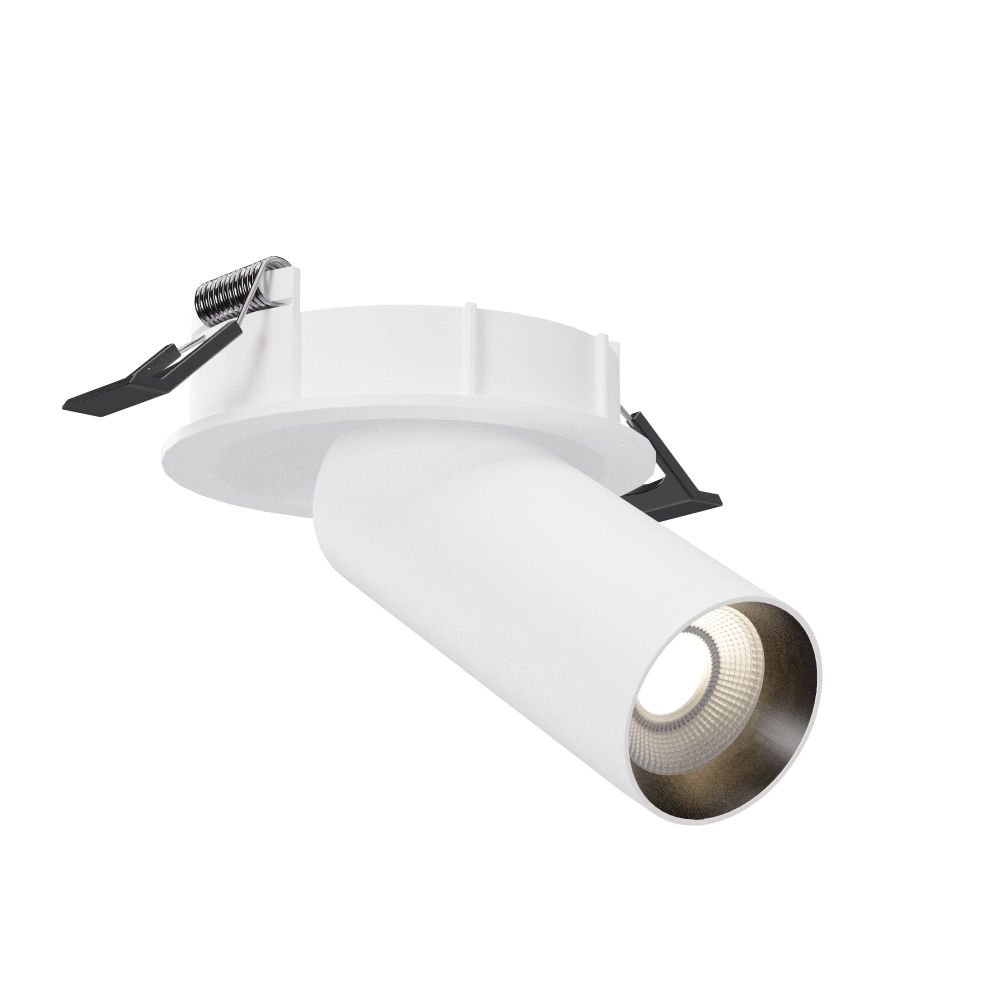 ST759.508.01 Св-к встр. Белый GU10 1*50W IP20 D95xH125 220V Без ламп