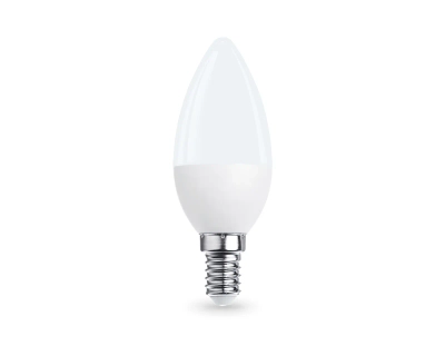 Лампа светодиодная 371116 LED C37 11W IC E14 6400K 175-265V