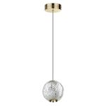 5008/5LA L-VISION ODL24 583 золотой/металл/акрил Подвес LED 5W 4000K 390лм CRYSTAL