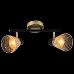 05966-0.8-02 GOLD+BK светильник потолочный