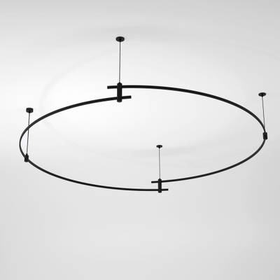 Esthetic Magnetic Шинопровод Round черный Ø1800 85218/00