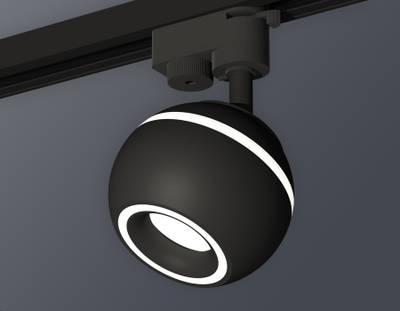 Комплект трекового светильника XT1102061 SBK черный песок MR16 GU5.3 LED 3W 4200K (A2521, C1102, N7111)