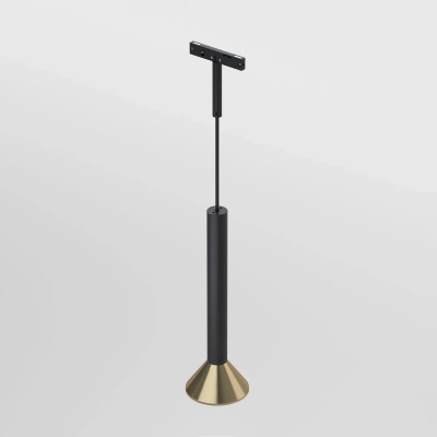 Mini Magnetic Трековый светильник 3W 3000K черный/латунь 85164/01