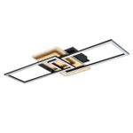 8021/90CL LEDIO LN24 черный/золотой/черный, металл/акрил Потолочный светильник LED 90W 220V 3000-6500К GOLDY