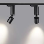 359321 PORT NT24 000 черный Светильник трековый однофазный трехжильный IP20 LED 10W 85-265V 3000K 1100Лм TUBO