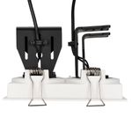 Светильник CL-SIMPLE-S148x80-2x9W Day4000 (WH, 45 deg) (Arlight, IP20 Металл, 3 года)