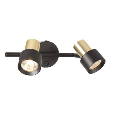 Citilux SAT CL505621 Спот поворотный с выключателем Чёрный+Золото