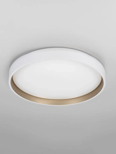 Citilux ENZO CL753450G LED RGB Светильник с пультом Белый + Золото