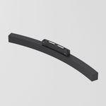 Slim Magnetic Трековый светильник для радиусного шинопровода 12W 4200K Intenso чёрный Ø 1200мм 85186/01