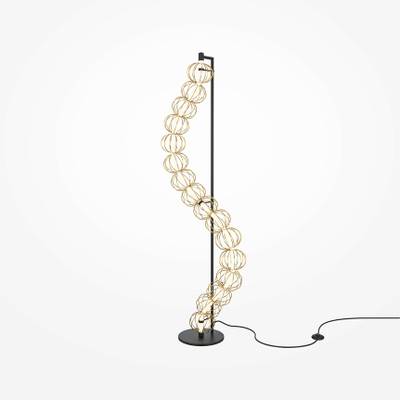 Напольный светильник (торшер) Golden Cage 3000К 48Вт, MOD216FL-L38G3K. TM Maytoni