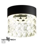 358998 OVER NT23 194 черный Светильник накладной светодиодный IP20 LED 4000K 10W 85-265V AURA