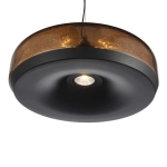 SL6014.603.01 Светильник подвесной ST-Luce Черный/Коричневый, с пузырьками LED 1*42W 3000K