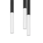 L5T747137 Люстра TUBO LED 25W 1250LM 360G ЧЕРНЫЙ 3000K (574727+747137(5шт)