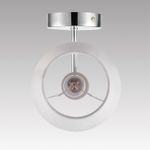 8279/1W CLASSI хром/серый, металл/керамика/текстиль Бра Е14 1*40W 220V KARMEN