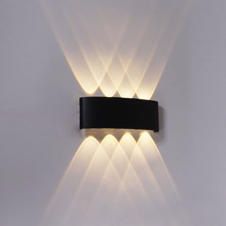 86834-9.2-008KT LED8*1W BK светильник настенный