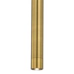 ST683.346.08 Магнитный трековый светильник Золотистый LED 1*8W 4000K 450Lm Ra90 24° IP20 D30xH500 48V