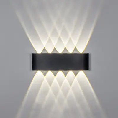 343057 Светильник GEMMA 10х1W LED 1100LM G ЧЕРНЫЙ 4000K IP65