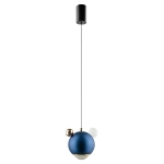 Светильник подвесной Crystal Lux AMIGO SP LED BLUE 1084/201