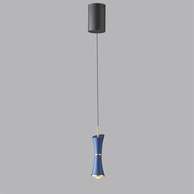 5697/7L LEDIO LN23 046 синий Подвес LED 7W 3000K 420Лм 220V LASSE