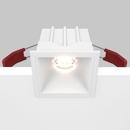 Встраиваемый светильник Alfa LED 3000K 10Вт 36°, DL043-01-10W3K-SQ-W. TM Maytoni