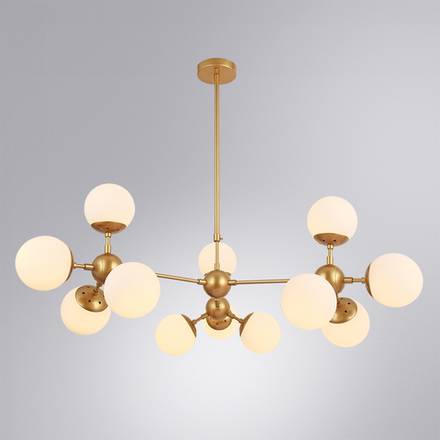 Люстра на штанге Arte Lamp BOLLA A1664SP-12GO, 12хE14