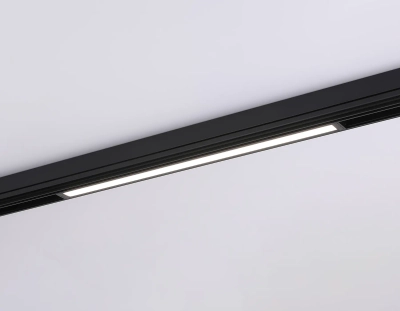 Светильник светодиодный трековый для шинопровода Magnetic GL1680 BK черный IP20 24W 4200K 220V 120° 562*25*42 (Без ПДУ)
