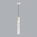 5059/5LB PENDANT ODL24 323 белый/прозрачный/металл/стекло Подвес LED 5W 3000K SCROW